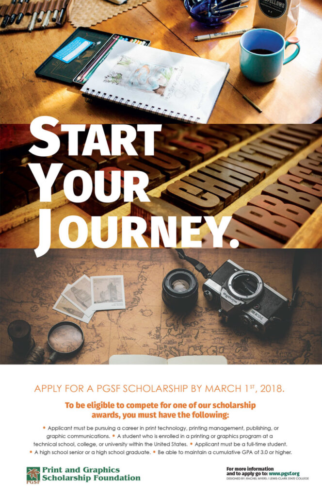 Lewis-Clark State College Student Wins the 2017 PGSF College Poster Design Competition