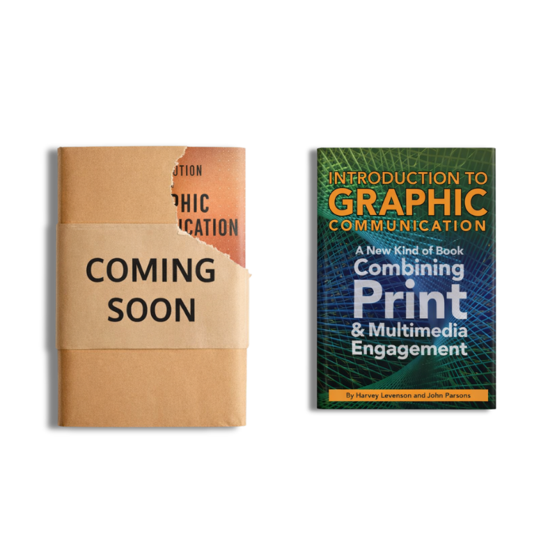 Photo of the Introduction to Graphic Communications books