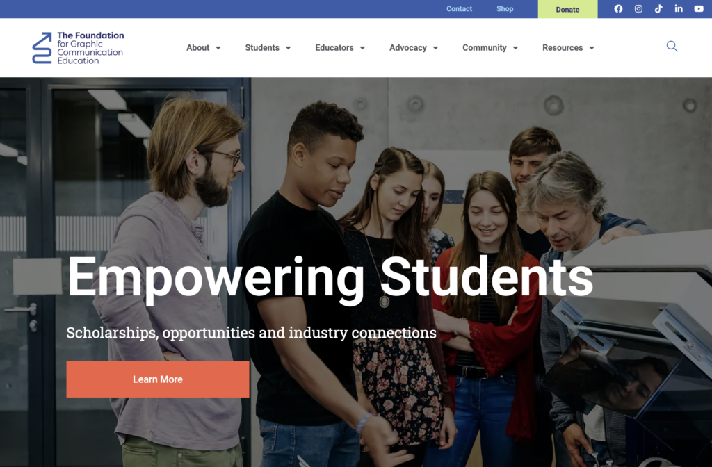 The Foundation for Graphic Communication Education